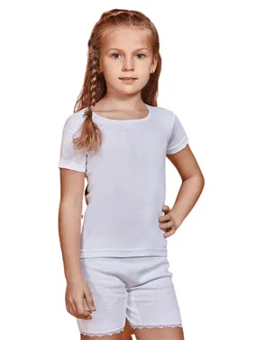 Berrak Kısa Kollu Kız Çocuk Fanila Berrak 2508 - Alternatif Görünüm