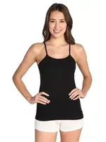 Berrak Bayan Likralı Kalın Askılı Atlet 2128 Siyah detay görünüm