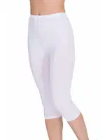 Berrak Bayan Likralı Kapri Tayt 2273 Beyaz