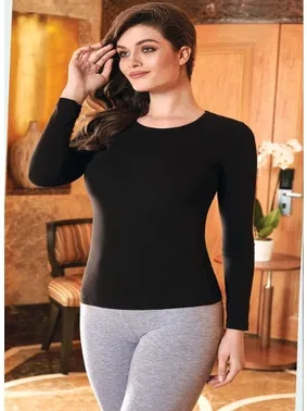 Berrak Berrak Bayan Uzunkol Bisiklet Yaka 2134 - Alternatif Görünüm