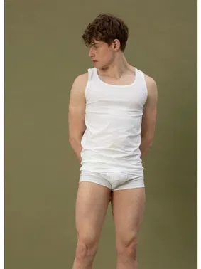 Black Spade Beyaz Erkek Atlet Aura BlackSpade 9504 - Alternatif Görünüm