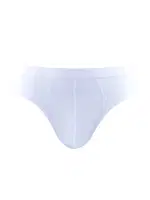 Beyaz Erkek Slip Külot Aura BlackSpade 9501  Beyaz detay görünüm