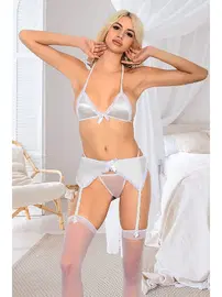 Sistina Beyaz Jartiyer Takım Sistina 864