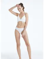 Beyaz Kadın Slip Külot BlackSpade 1563  Beyaz detay görünüm