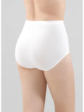 Black Spade Beyaz Kadın Slip Külot Essential BlackSpade 1314  - Alternatif Görünüm