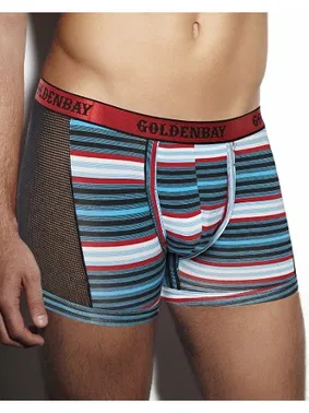 Goldenbay Goldenbay Erkek Desenli Modal Boxer Külot 1765 - Alternatif Görünüm