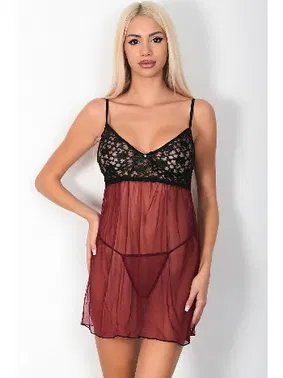 Phevos Bordo Gecelik Takımı Phevos 011-003610