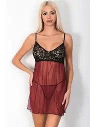 Phevos Bordo Gecelik Takımı Phevos 011-003610