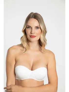 Büşra Straplez Kadın Sütyen Balenli Destekli Büşra 7004