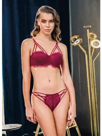 Büşra Balenli Destekli Sütyen Takım Büşra 818