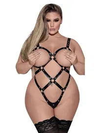 missisX Büyük Beden Fantezi Deri Harness MisisX 2005