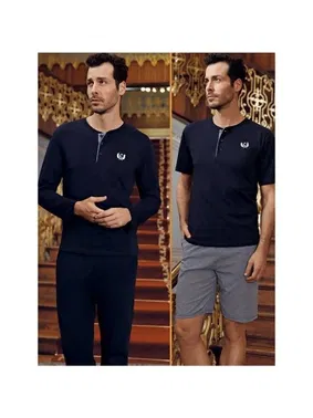 Perin 5Li Pijama Robdöşambır Capsella Damat Çeyiz Seti Perin 1095 - Alternatif Görünüm