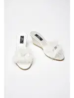 Çeyiz Terliği Yüksek Feta - G&c Collection 170 Ekru