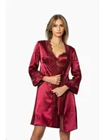 Çeyizlik Saten Takım Altılı Pierre Cardin 6010 Bordo