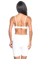 Çift Katlı Lazer Boxer Korse Emay 2800 Beyaz detay görünüm