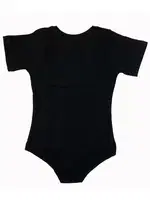 Çocuk Çıtçıtlı Kısa Kollu Body Dono 3330 - 3 Adet Siyah detay görünüm