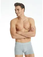 Cotton Erkek Boxer Tender Gri Melanj BlackSpade 9220  Gri görsel 4