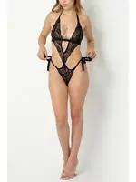 Dantelli Fantezi Babydoll Phevos 012-002225 Siyah farklı açı