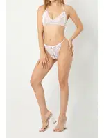 Dantelli Fantezi Sütyen Takım DoReMi 002-001501 Beyaz farklı açı