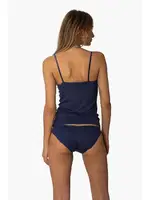 Dantelli Penye Atlet Külot Kaşkorse Set Pierre Cardin 325 Lacivert detay görünüm