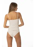 Dantelli Penye Atlet Külot Kaşkorse Set Pierre Cardin 325 Pudra görsel 4