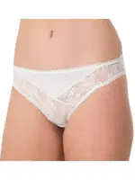 Dantelli Slip Külot İmer 4380 Beyaz