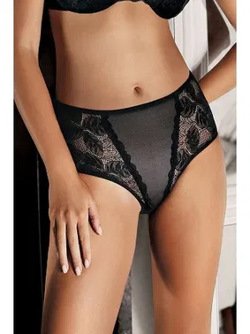 New Bra Lingerie Dantelli Yüksek Bel Külot New Bra Lingerie 3020K