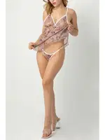 Desenli Askılı Gecelik Phevos 012-002283 Desenli farklı açı