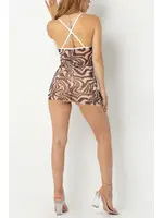 Desenli Askılı Transparan Gecelik Phevos 012-002245 Desenli görsel 8