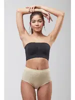 Kadın Dikişsiz Destekli Straplez Büstiyer Elite Life 776 Siyah farklı açı