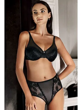New Bra Lingerie Desteksiz Toparlayıcı Sütyen Trasnparan Detaylı New Bra Lingerie 3020 - Alternatif Görünüm