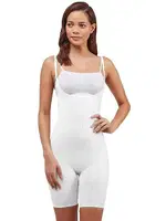 Dikişsiz Kadın Boy Toparlayıcı Korse Elite Life 895 Beyaz detay görünüm