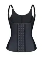 Göbek Bölgesi Için Toparlayıcı Ve Sıkılaştırıcı Agraflı Korse Elite Life 975 Siyah