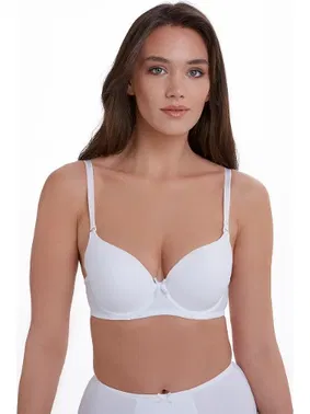 Ten Dolgusuz Basic Beyaz Sütyen Ten 540111006