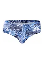 Doreanse Erkek Mavi Desenli İpli Slip Mayo 3832 Laos
