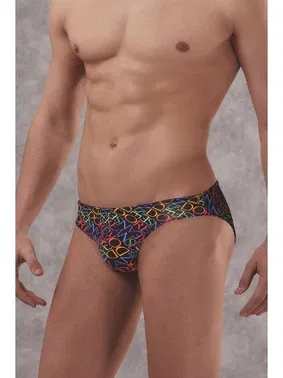 Doreanse Doreanse Erkek Modal Çok Renkli Baskılı Külot Slip 1405