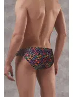 Doreanse Erkek Modal Çok Renkli Baskılı Külot Slip 1405 Legacy detay görünüm