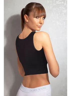 Doreanse Doreanse Kadın Kaplı Dolgulu Crop-Atlet 9403 - Alternatif Görünüm