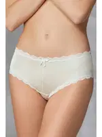 Doreanse Kadın Polyamid 3lü Dantelli Çiçek Desenli Fiyonk Slip Külot 7157 PETROL-PUDRA-GÜL görsel 8