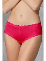 Doreanse Kadın Polyamid 3lü Dantelli Çiçek Desenli Fiyonk Slip Külot 7157 PETROL-PUDRA-GÜL görsel 10