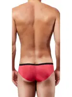 Doreanse Likralı Fantezi Erkek Slip 1377 Fuşya farklı açı