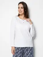 Doremi Bayan Pijama Üstü Beyaz görsel 8