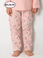Doremi Kız Çocuk Pijama Takım 002-000823 Pembe Melanj görsel 7