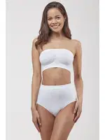 Elite Life Dikişsiz Askısız Straplez Büstiyer Sütyen 860 Beyaz farklı açı