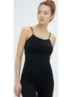 Elite Life İnce Askılı Uzun Atlet 846 Siyah detay görünüm