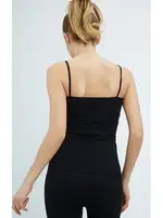 Elite Life İnce Askılı Uzun Atlet 846 Siyah farklı açı