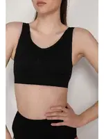 Elite Life Kalın Askılı Toparlayıcı Büstiyer 855 Siyah görsel 4