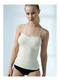 Elite Life Elite Life Dikişsiz Ince Askılı Ribanalı Atlet 848