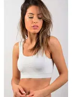 Elite Life Sünger Destekli Kadın Büstiyer 772 Beyaz farklı açı