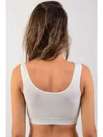 Elite Life Sünger Destekli Kadın Büstiyer 772 Beyaz görsel 4